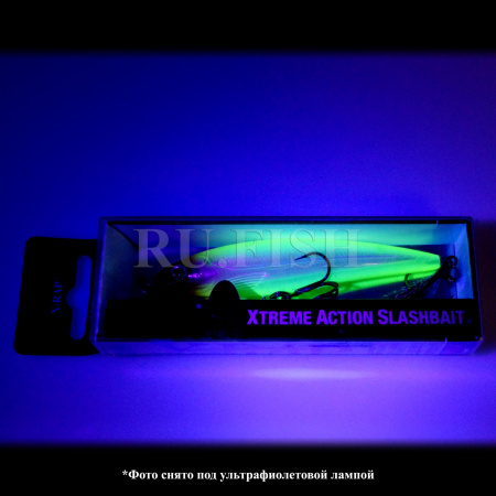 Воблер Rapala X-Rap 10 13 гр CLN съемка в ультрафиолете