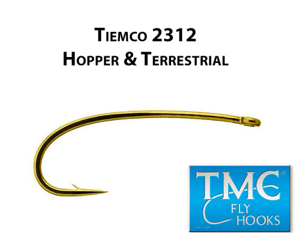 Крючки TIEMCO 2312 Hopper & Terrestrial BR (20шт.)