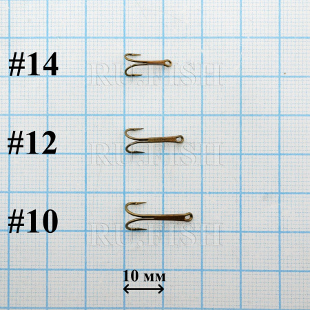 Крючки двойные MUSTAD 3582(35802) BR (10шт.)