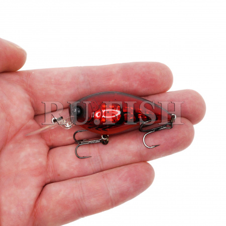 Воблер DUEL L-Bass Crank MR 50F 8.5 гр MGRC, вид сбоку