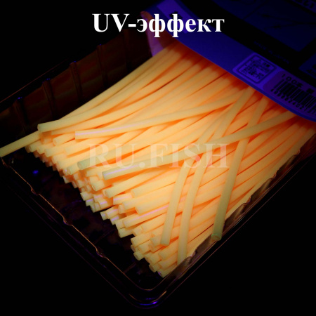 Кембрик  Toho N.T Luminous Rubber Tube Pink(1шт.)