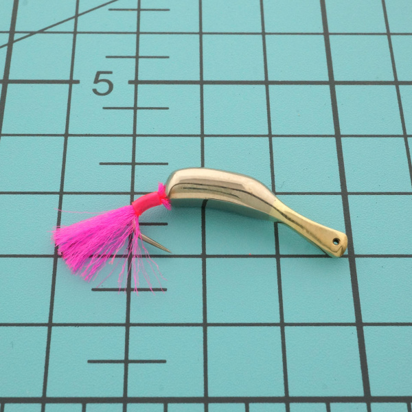 Кембрик Striker Fl.Fuchsia для оснащения блесен на зубаря, навагу, подробное фото
