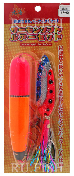 Оснастка для ловли кеты NAKAZIMA Salmon Lure Set
