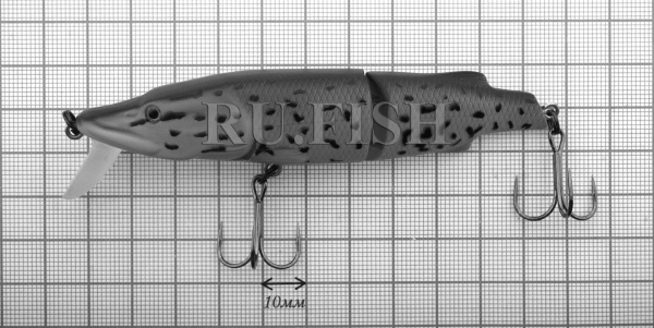 Воблер Asakura Pike 11J SR-F 17.8 гр, размер, миллиметровая сетка