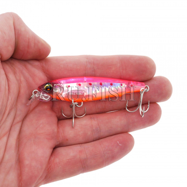 Воблер DUEL L-Blue Fix Minnow 70S 8 гр HPI, вид сбоку