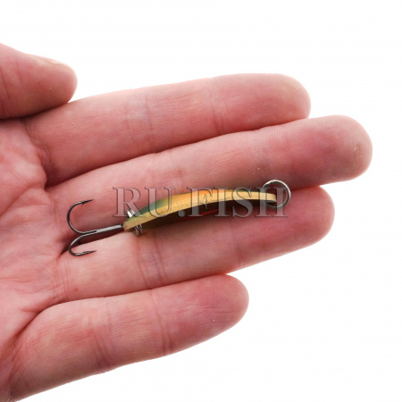 Блесна Wigston Lures Tas Devil Spoon 9 гр 4 Frog, фото на ладони 3