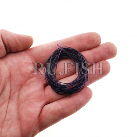 Материал для сегментации Hends Body Glass Half Round 18 Violet, фото на ладони