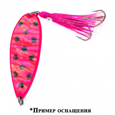 Октопус на ассистах Striker Aki Aji Fuchsia №20 S, фото Ru.Fish