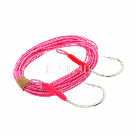 Шнур для ассистов Suteki PE Assist Line Pink 3м