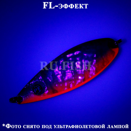 Блесна на кету PF Aki Aji Shell 45 гр PRS05 Glow, фото Ru.Fish