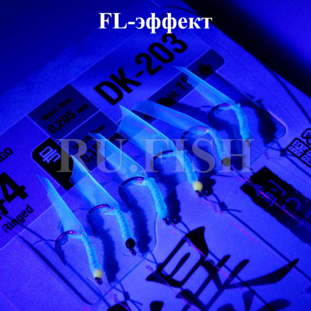 Оснастка для ловли корюшки Higashi DK-203