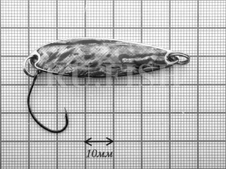Блесна Daiwa Chinook S Awabi/Shell 53 мм 10гр размер, миллиметровая сетка