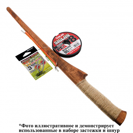 Удочка зимняя RUFISH оснащенная Siglon Multi, фото