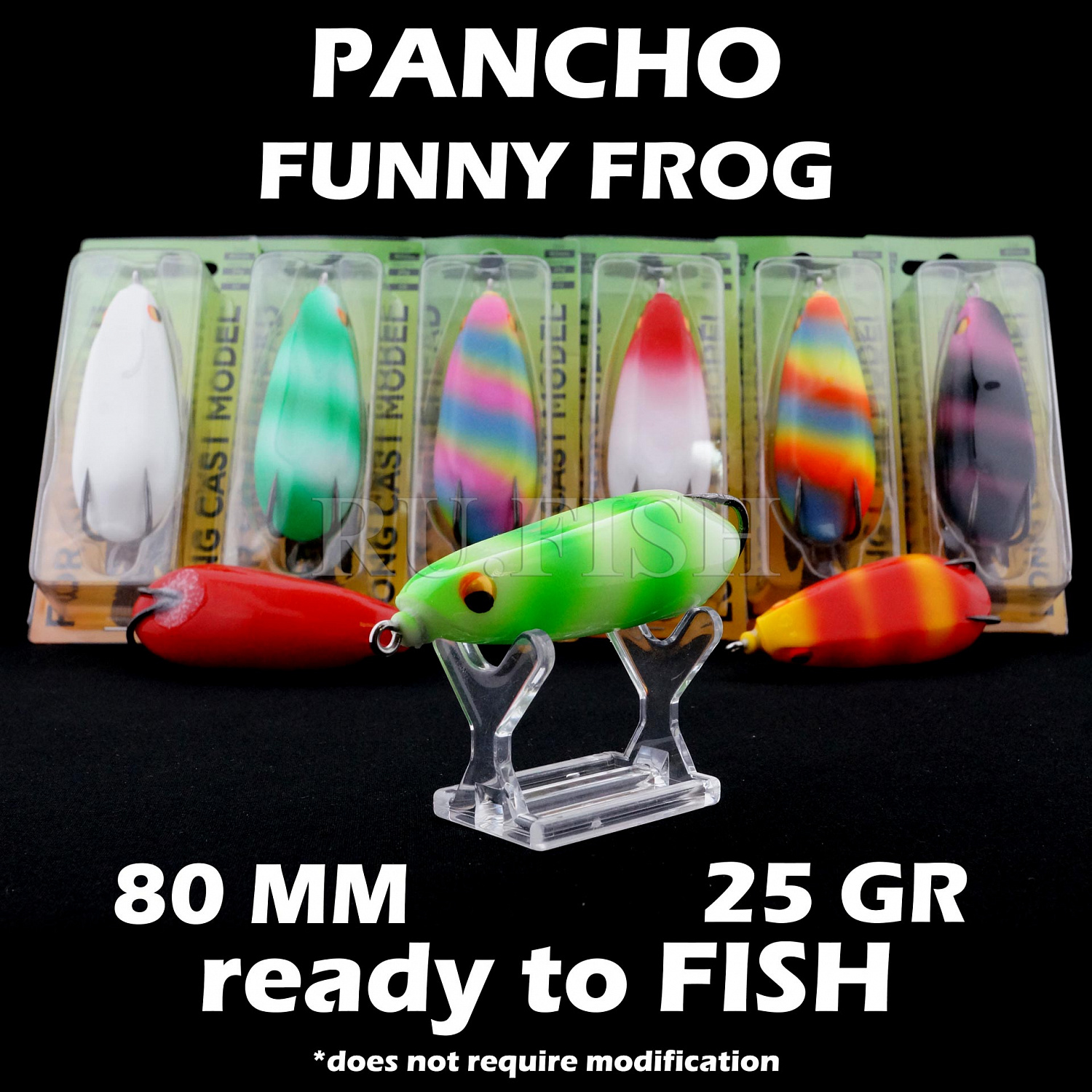 Лягушка Pancho Funny Frog 80мм 25гр 02