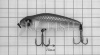 Воблер Asakura Bullhead 6 SR-S 9.9 гр 045 размер на миллиметровой сетке, вид сбоку