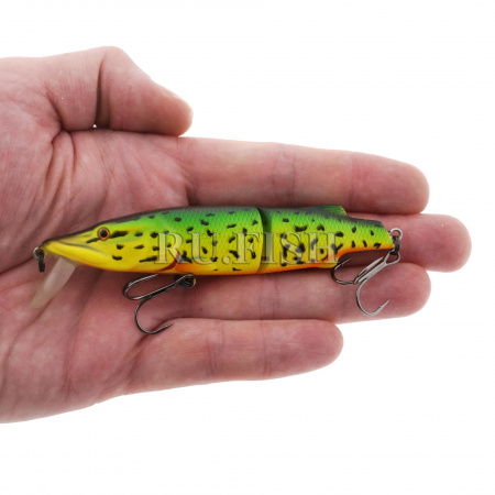 Воблер Asakura Pike 11J SR-F 17.8 гр 320, вид сбоку