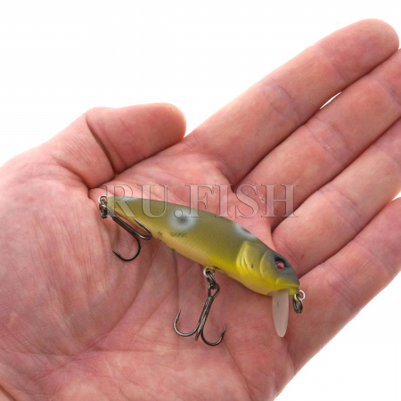 Воблер Asakura Bullhead 6 SR-SP 9.1 гр 227 на ладони