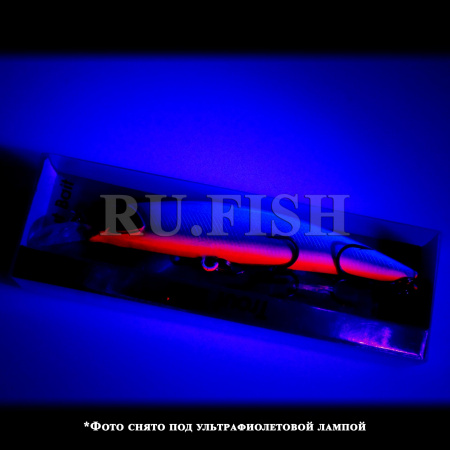 Воблер Trout Bait Sima 95S 16 гр 12, съемка в ультрафиолете