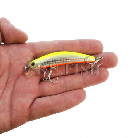 Воблер Yo-Zuri Crystal Minnow 70S 7.5 гр HCL, вид сбоку
