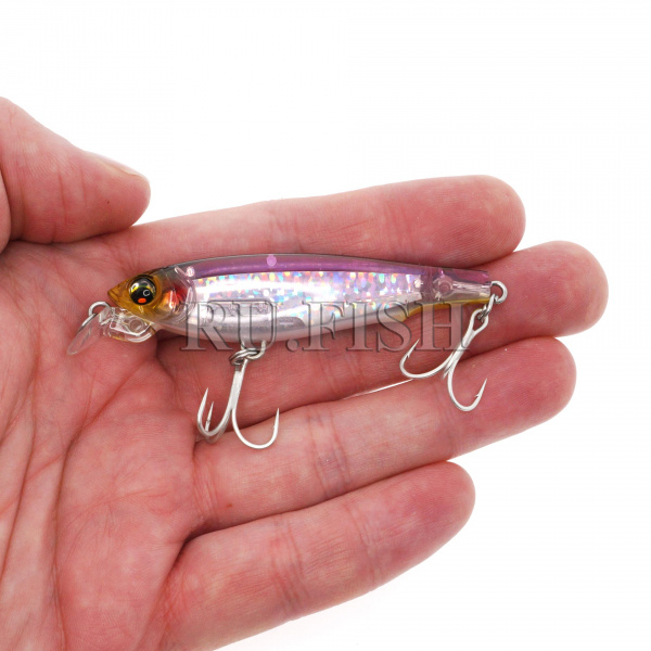Воблер DUEL L-Blue Fix Minnow 70S 8 гр HKVK, вид сбоку