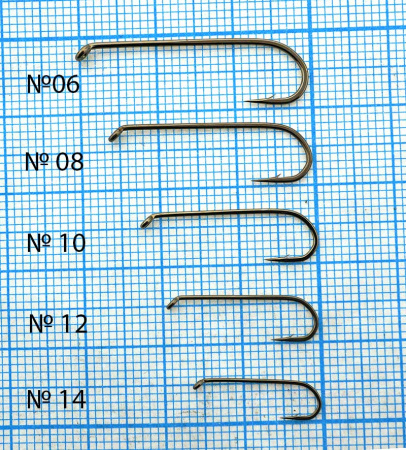 Крючки KAMASAN B800 Trout Classic Lure Extra Long Fly Hook BR (25шт.)