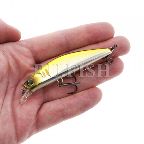Воблер Hardcore Trout Havy Flat F1262 80S 13.5 гр HSAY, вид сбоку