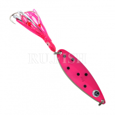 Блесна на кету PF Aki Aji Slim Set 45 гр PRFSO75 оборотная сторона