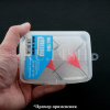 Коробка рыболовная Meiho MC-160 Clear в руке