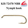 Крючки KUMHO Nymph Hook 72470 NBR (1000шт.)